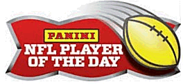 Popular Panini NFL Player of the Day Hobby Shop Promo Returns for